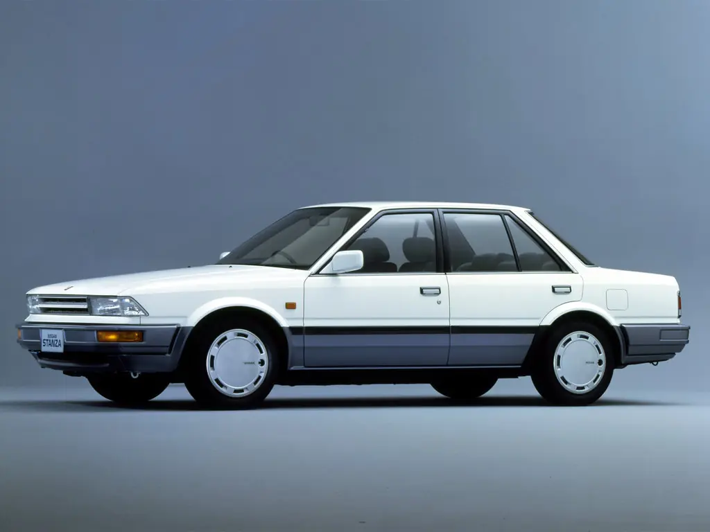 Nissan Stanza (PT12, T12) 3 поколение, седан (06.1986 - 12.1987)